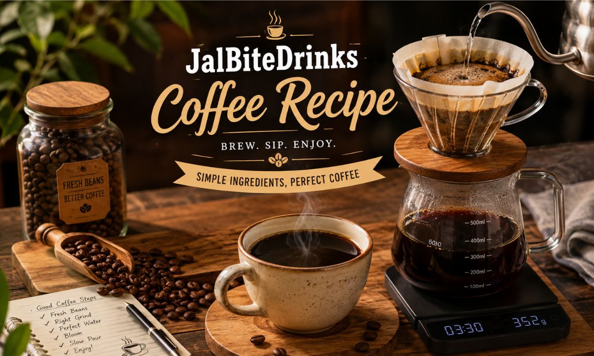 JalBiteDrinks Coffee Recipe Brew the Perfect Cup at Home