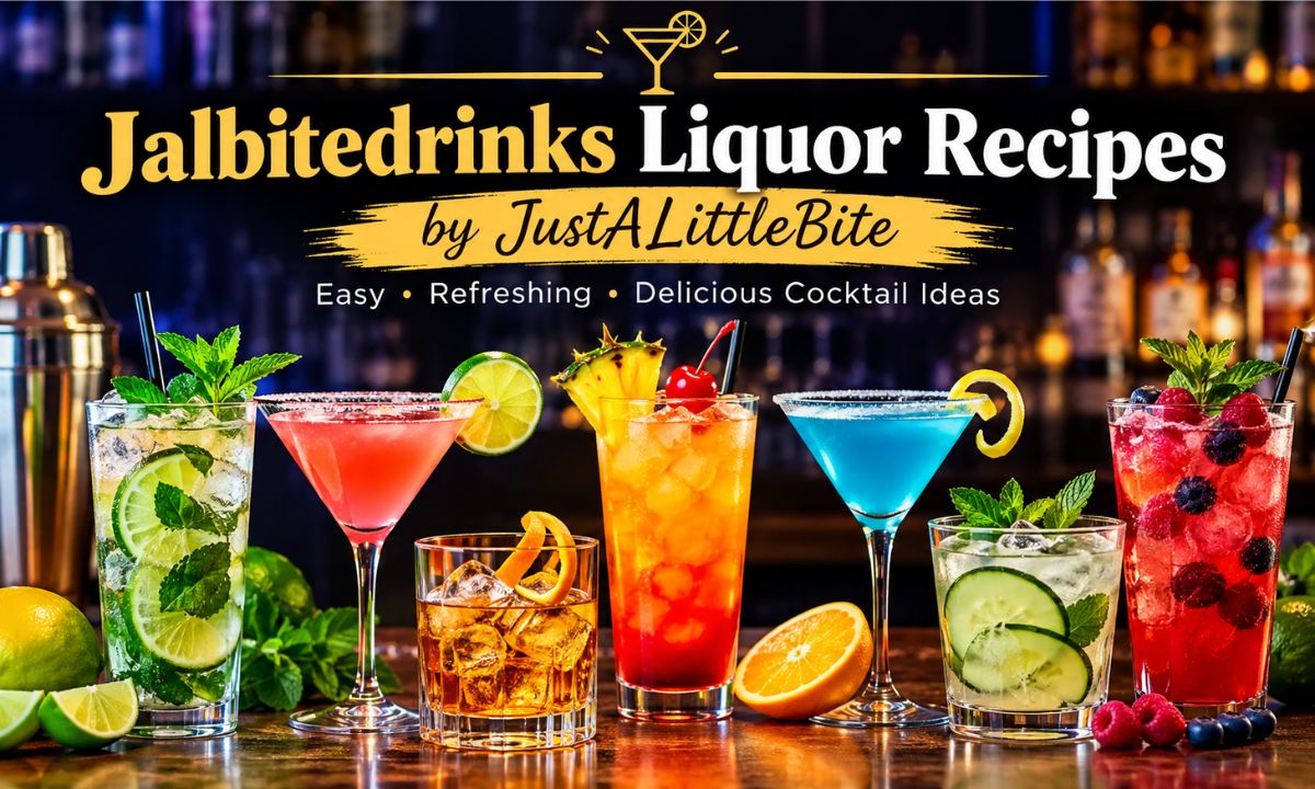 Jalbitedrinks liquor recipes by justalittlebite