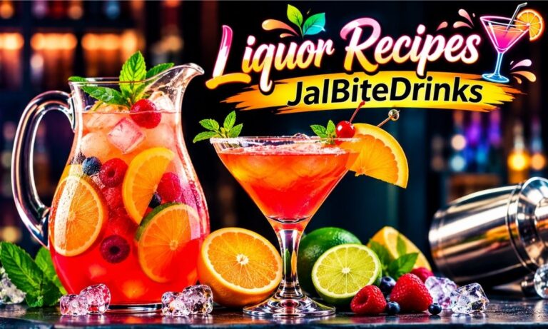 Liquor Recipes JalBiteDrinks: Easy Homemade Cocktails Ideas