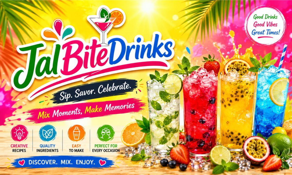 JalBiteDrinks Easy Drink Recipes, Cocktails, Coffee & Tea